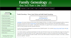 Desktop Screenshot of family-genealogy-online.com