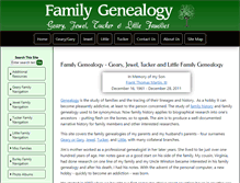 Tablet Screenshot of family-genealogy-online.com